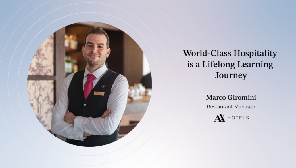 World-class hospitality is a lifelong learning journey