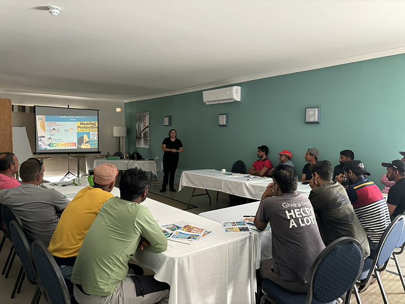 Keeping our Team Informed: New Health and Safety Training for AX Construction