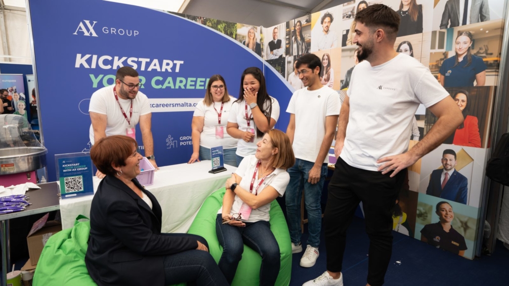 AX Careers Engages with Students at Freshers’ Week: From University of Malta to MCAST
