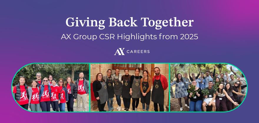Giving Back Together: AX Group CSR Highlights from 2025