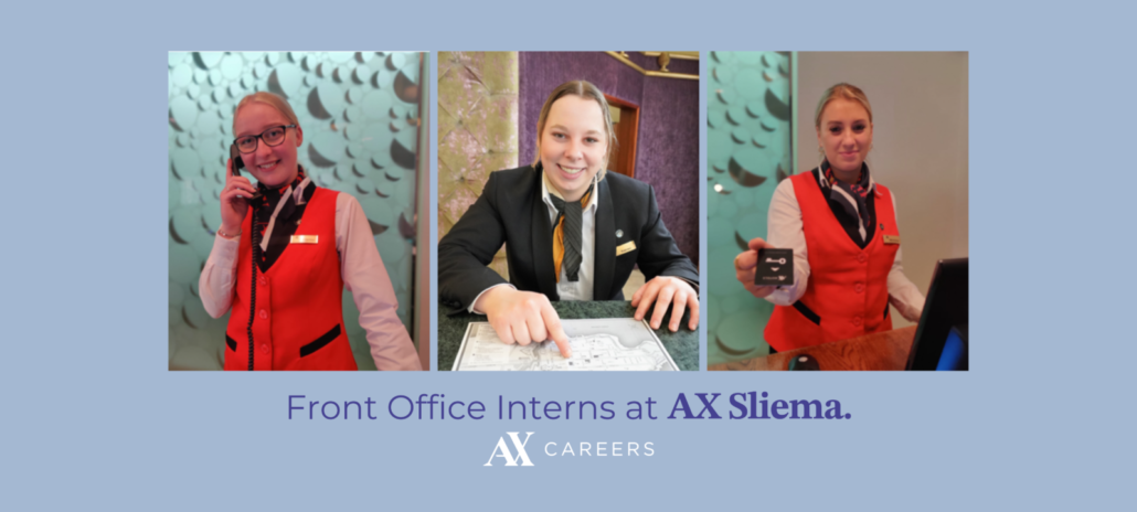 Front Office Interns at AX Sliema